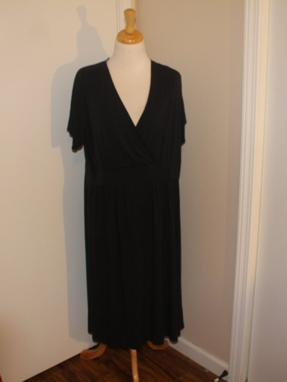 L.L. Bean Plus Size 2X Regular Black Dress